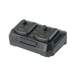 Cargador dual de baterías de ion litio 20V, PRETUL