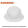 Casco de seguridad ala ancha, blanco, TRUPER