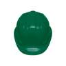 Casco de seguridad, ajuste de intervalos, verde, PRETUL
