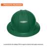 Casco de seguridad ala ancha, verde, TRUPER
