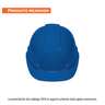 Casco de seguridad, ajuste de matraca, azul, TRUPER