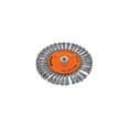 Carda circular 8' alambre trenzado, eje 5/8'-11, TRUPER