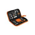 Kit soldadura electrónica con cautín de 25 W, temp regulable