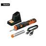 Kit soldadura electrónica con cautín 8W, inalámbrico, TRUPER