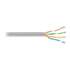Metro de cable UTP CAT5E, Bobina de 100m, gris, VOLTECK