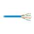 Metro de cable UTP CAT6, Bobina de 100m, azul, VOLTECK