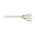 Metro de cable UTP CAT6, Bobina de 100m, blanco, VOLTECK