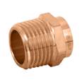 Conector de cobre de rosca exterior 1/2', FOSET BASIC