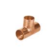 Tee sencilla de cobre 3/4', FOSET BASIC