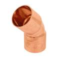 Codo 45° de cobre 1', FOSET BASIC
