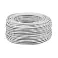 Rollo de 100 metros de cable THW CCA 10 AWG blanco, BASIC