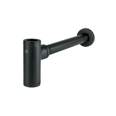 Céspol de bote minimalista 1 1/4', negro, para lavabo, FOSET