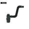 Céspol de bote de PP negro, para lavabo o fregadero, FOSET