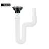 Céspol flexible con contracanasta de acero inoxidable, FOSET