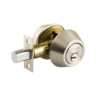 Cerrojo llave-llave níquel satinado, llave puntos, HERMEX