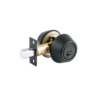 Cerrojo llave-llave negro, llave puntos, HERMEX