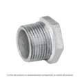 Reducción bushing acero galvanizado 1/2x3/8', FOSET