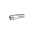 Niple de acero galvanizado 3/4' tipo botella, FOSET