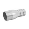 Niple de acero galvanizado 1-1/4' tipo botella, FOSET