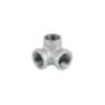 Codo rincón acero galvanizado de 3/4', FOSET