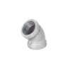 Codo 45° acero galvanizado de 3/4', FOSET