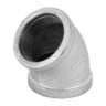 Codo 45° acero galvanizado de 1-1/4', FOSET