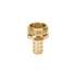 Conector 1/2' macho de aluminio, TRUPER