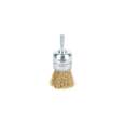 Carda tipo brocha 1-1/8' alambre grueso para taladro, TRUPER