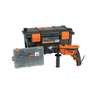 Rotomartillo/destornillador 1/2' 650W,caja herramienta y org