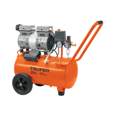 Compresor de aire, silencioso libre de aceite, 25 L, 2 HP