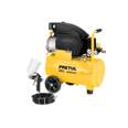 Kit Compresor lub, 20L, manguera y pistola grav,127V, PRETUL