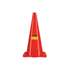 Cono de precaución de 70 cm de PVC, PRETUL
