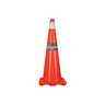 Cono de precaución de 90 cm de PVC con reflejante, TRUPER
