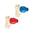 Juego de 2 llaves de empotrar CPVC 1/2' para regadera, FOSET