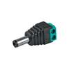 Conector de energía para CCTV tipo macho, VOLTECK