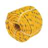 Kilo de cuerda amarilla de polipropileno 8 mm, rollo 1kg