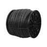 Kilo de cuerda negra de polipropileno 11 mm, carrete 20kg