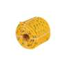 Kilo de cuerda amarilla de polipropileno 16mm, rollo 1kg