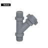 Conector Yee de polipropileno de 1' para bomba p/agua, FOSET
