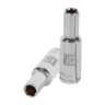 Dado largo de 10 mm, 6 puntas, cuadro 1/2', TRUPER
