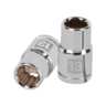Dado de 13 mm, 12 puntas, cuadro 1/2', TRUPER