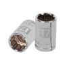 Dado de 17 mm, 12 puntas, cuadro 1/2', TRUPER