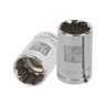 Dado de 11/16', 12 puntas, cuadro 1/2', TRUPER