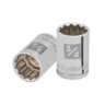 Dado de 3/4', 12 puntas, cuadro 1/2', TRUPER