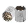Dado de 27 mm, 12 puntas, cuadro 1/2', TRUPER