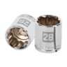 Dado de 28 mm, 12 puntas, cuadro 1/2', TRUPER