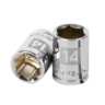 Dado de 14 mm, 6 puntas, cuadro 3/8', TRUPER