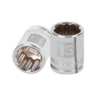 Dado de 15 mm, 12 puntas, cuadro 3/8', TRUPER