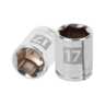 Dado de 17 mm, 6 puntas, cuadro 3/8', TRUPER