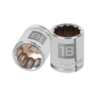 Dado de 18 mm, 12 puntas, cuadro 3/8', TRUPER